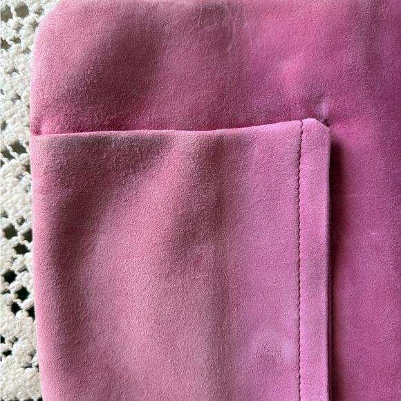 Salvatore Ferragamo “Masa” Suede Clutch - Picture 13 of 16